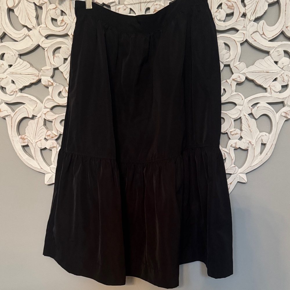 Free assembly Black Tiered Women's Skirt - Classic Everyday Style size 14